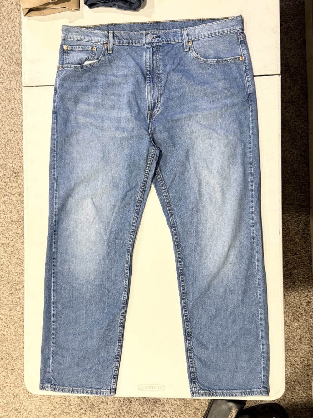 Levi’s 505 Regular Fit Jeans 42x30 Straight Leg